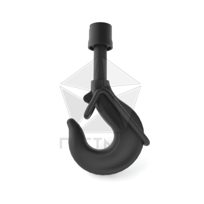 Крюк грузовой 7А-2 из заготовки 7Б